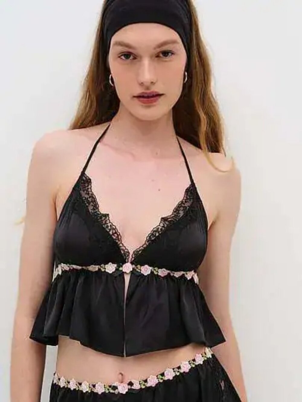 NWT For Love & Lemons Babydoll Top MEDIUM $99 MSRP